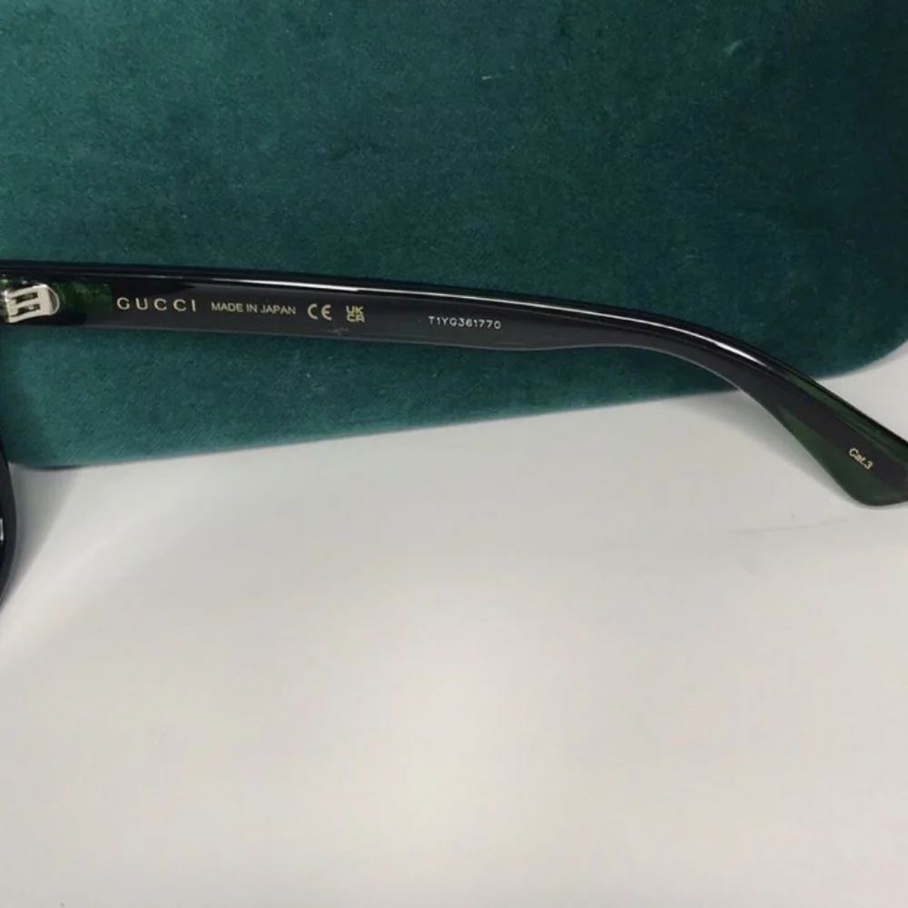 - 💯 - Authentic New Gucci GG0057SK 002 56 GG0057SK Unisex Sunglasses